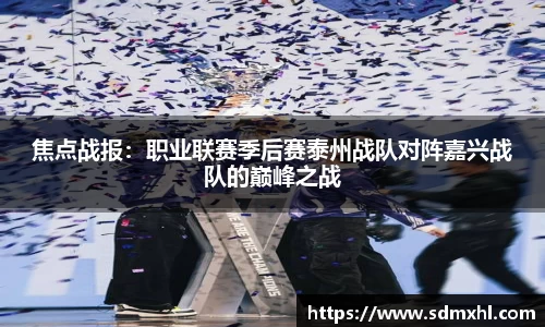 焦点战报：职业联赛季后赛泰州战队对阵嘉兴战队的巅峰之战