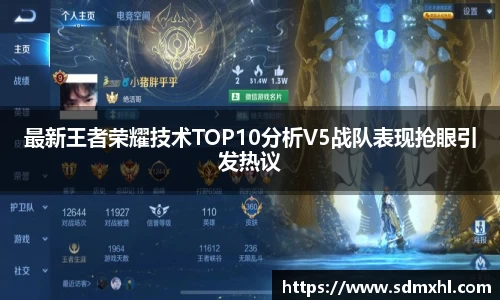 最新王者荣耀技术TOP10分析V5战队表现抢眼引发热议